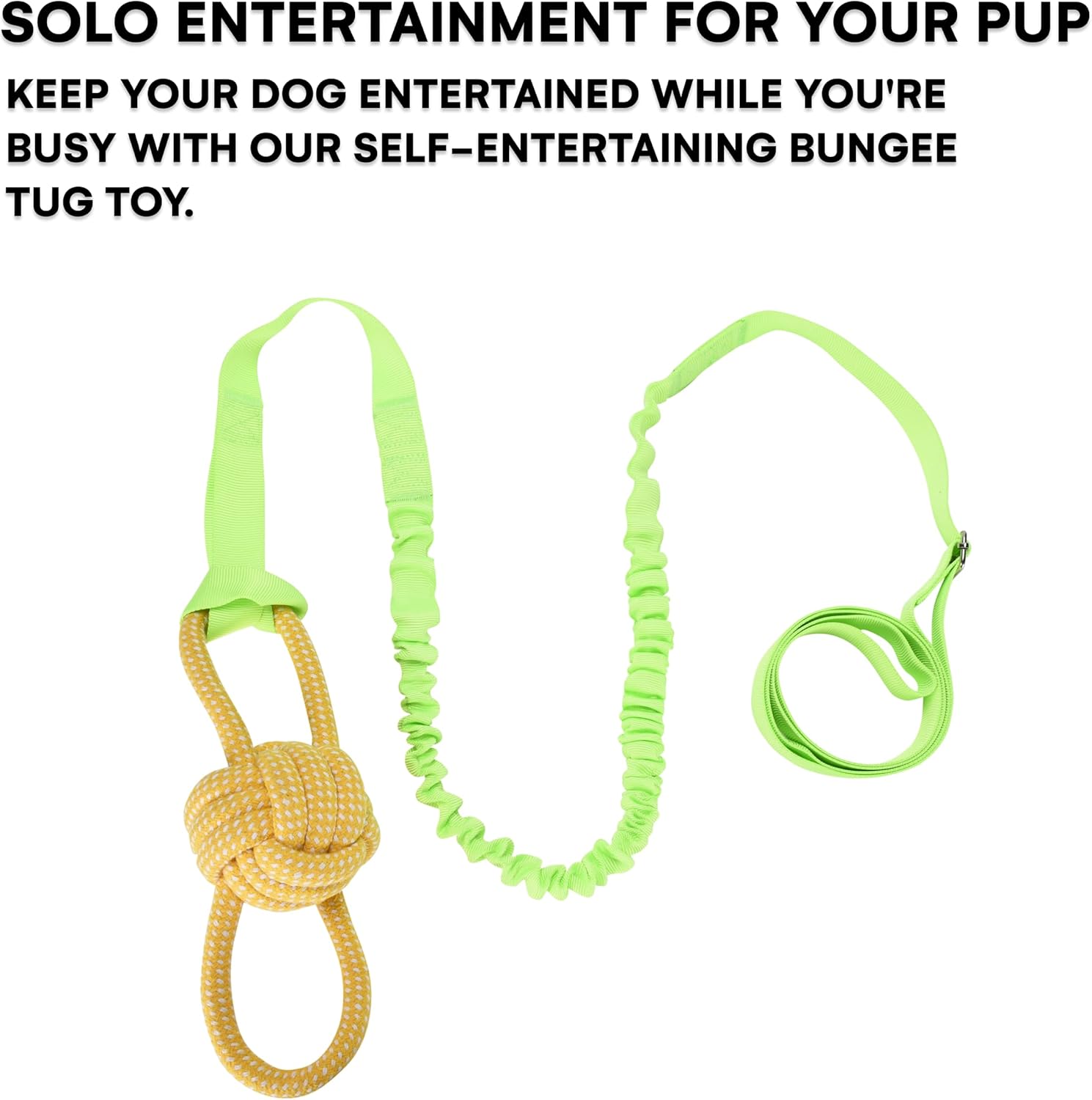 Black Rhino Juguete elástico para perro  Juguete colgante para perro  Juguete para perro  Juguetes de algodón textil para presa, tira y afloja