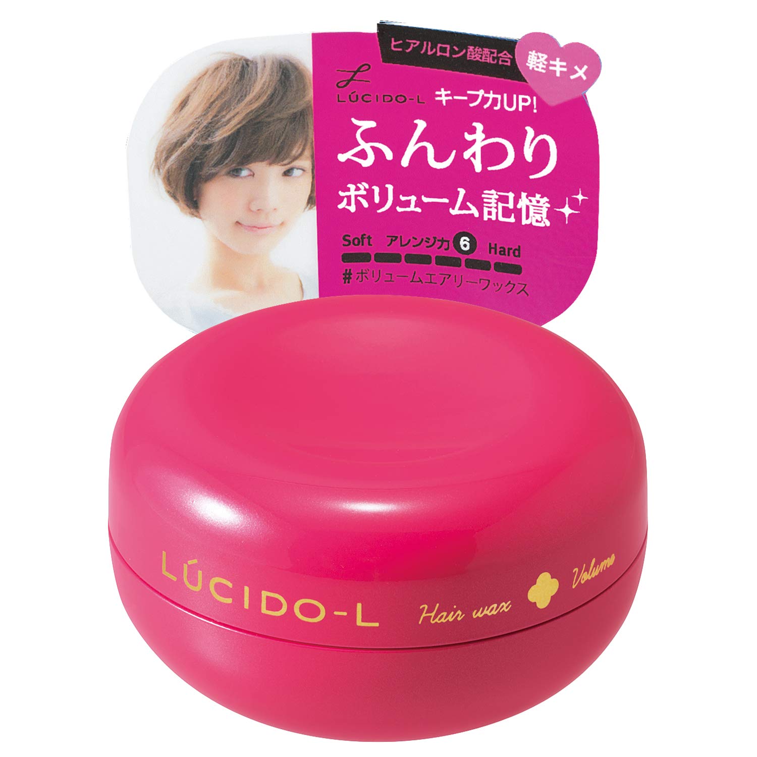 Mandom Lucido-l Volumen de cera capilar Airly – 2.12 oz