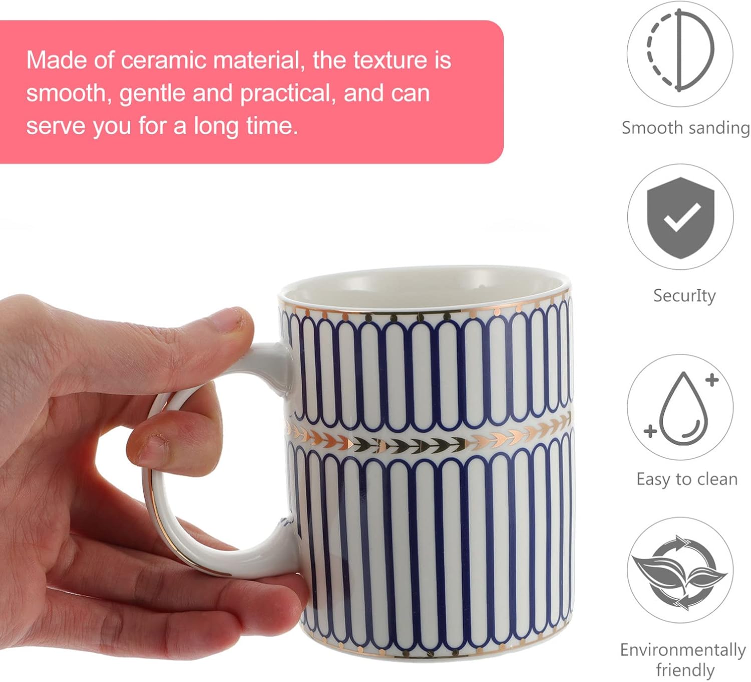 BRIGHTFUFU Taza de agua para parejas, taza de cerámica, tazas de cerámica, tazas de té pequeñas, taza de desayuno, cerámica, tazas pequeñas, tazas