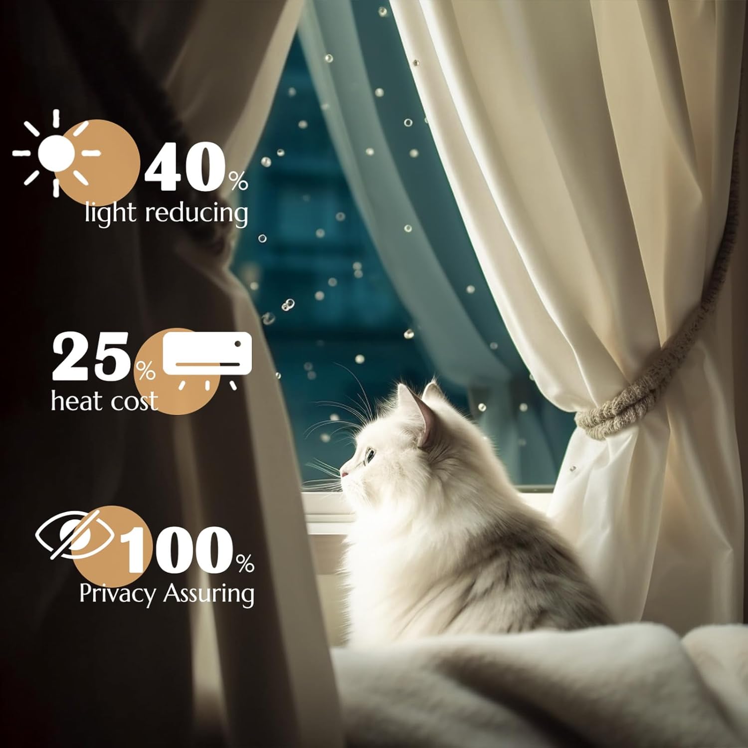 jinchan – Cortina extralarga y elegante de terciopelo que filtra la luz, para dormitorio y sala de estar, cortinas de privacidad a la moda,