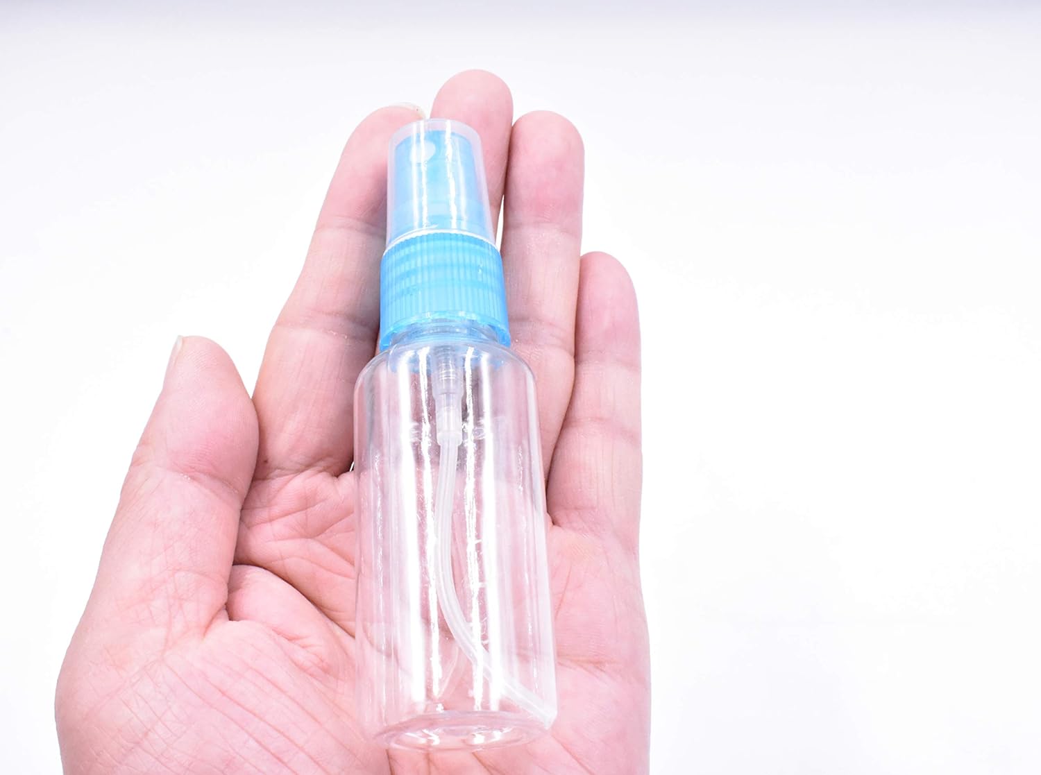 Art&Beauty 30ML portátil recargable de plástico de niebla fina perfume maquillaje botella rociador vacío transparente atomizadores cosméticos