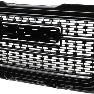 Auto Dynasty Compatible con GMC Sierra 1500 ABS Denali Style parachoques delanteroparrilla de capóparrilla (negro) Auto Dynasty Compatible con GMC Sierra 1500 ABS Denali Style parachoques delanteroparrilla de capóparrilla (negro)