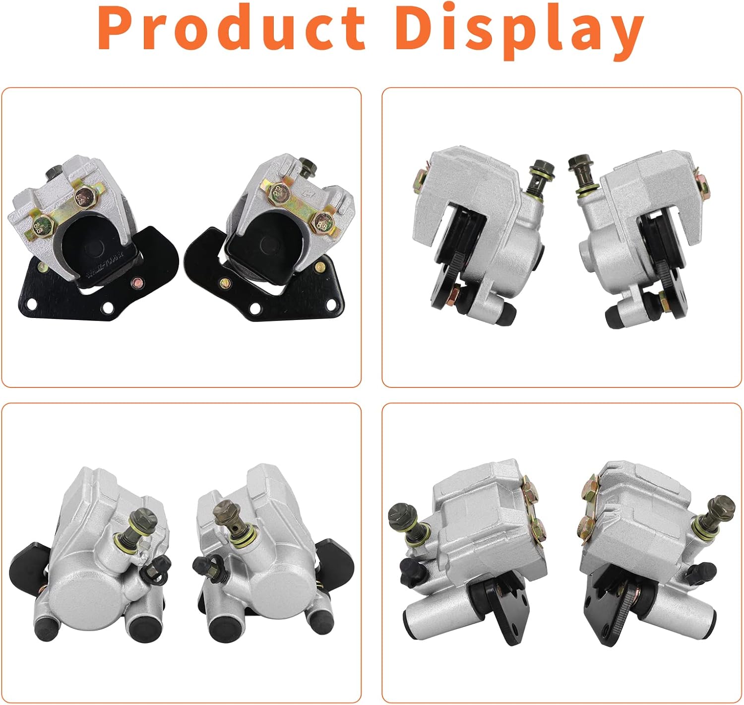 Pinzas de freno delanteras izquierda derecha con pastillas para Kawasaki Prairie 300 KVF300 Prairie 360 KVF360 Prairie 400 KVF400 43080-5135