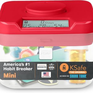KSafe – Caja de bloqueo con temporizador para teléfonos, aperitivos y medicamentos, caja fuerte para celulares, cárcel y alimentos con temporizador, KSafe – Caja de bloqueo con temporizador para teléfonos, aperitivos y medicamentos, caja fuerte para celulares, cárcel y alimentos con temporizador,