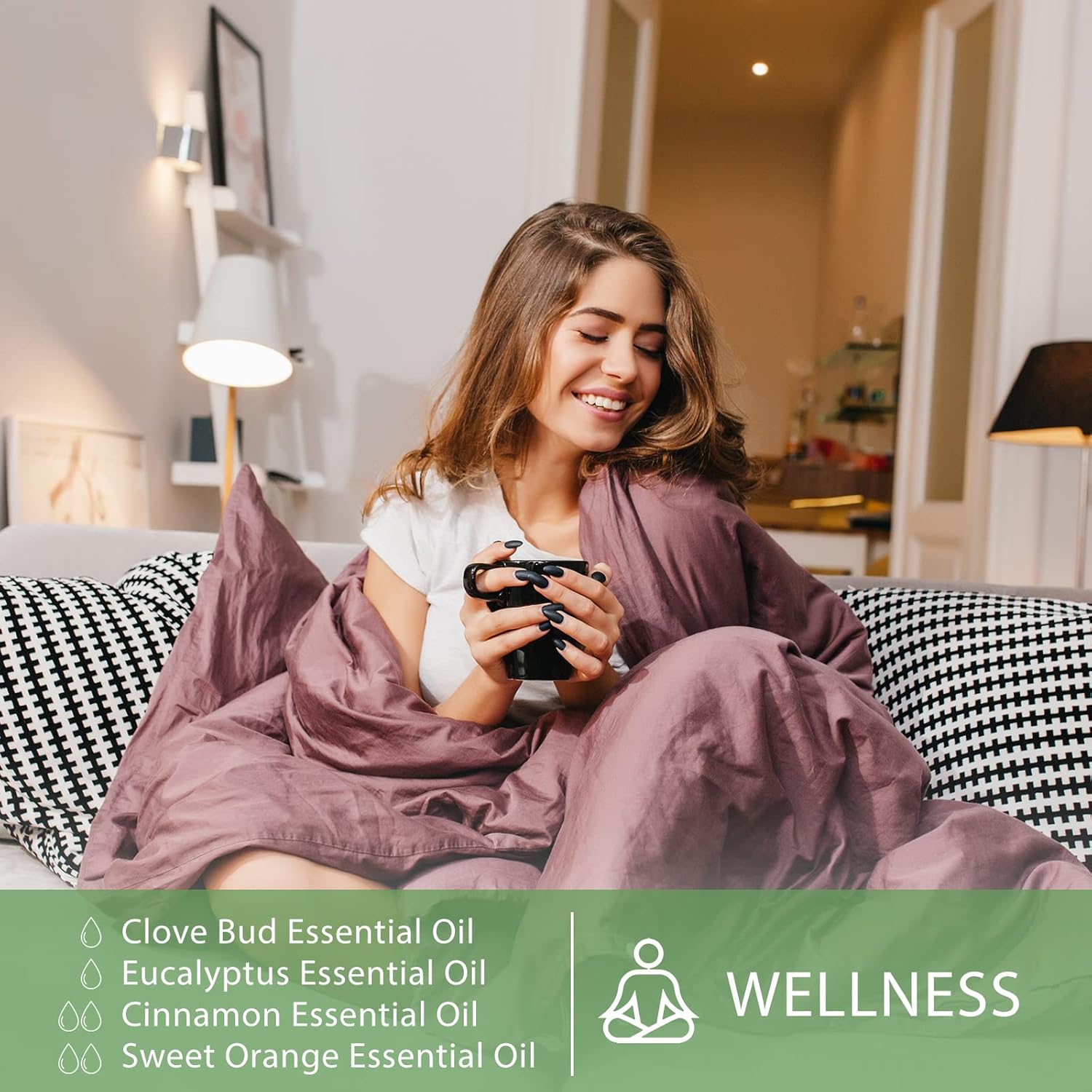 Aceite esencial de canela, 1.01 onzas líquidas (1.0 fl oz), aceite esencial puro de PHATOIL para difusores de aromaterapia, humidificadores, ideal