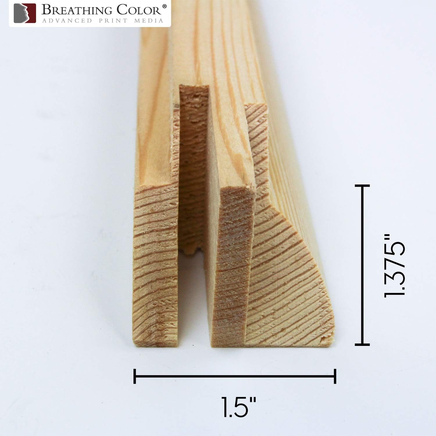 1.5 pulgadas de profundidad premuesca  60 pulgadas, paquete de 30 barras de estiramiento que miden entre ocho y 72 pulgadas de largo, hechas de