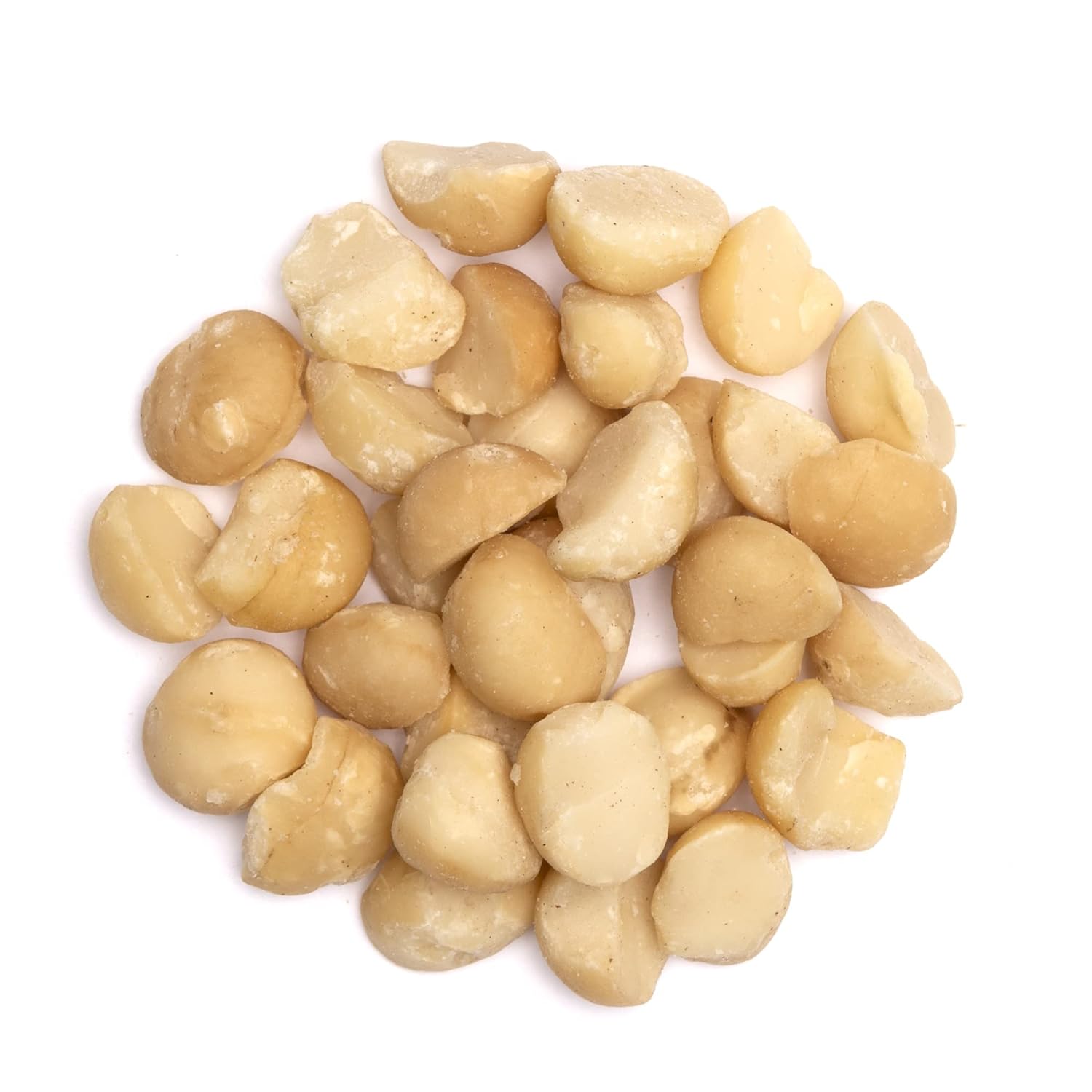 Hamakua Macadamia Nuts  Macadamias a granel sin sal (4 libras)  Macadamias tostadas secas y enteras cultivadas en Hawai  Nueces de macadamia grandes