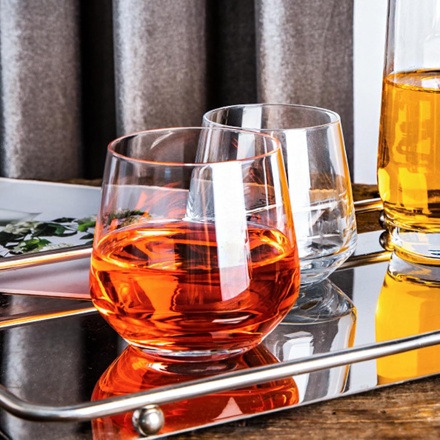 Cadamada Copas de vino de 13 onzas, juego de 12 copas de vino sin tallo, para vino tinto o blanco, jugo, cerveza, agua con gas, banquete de alta