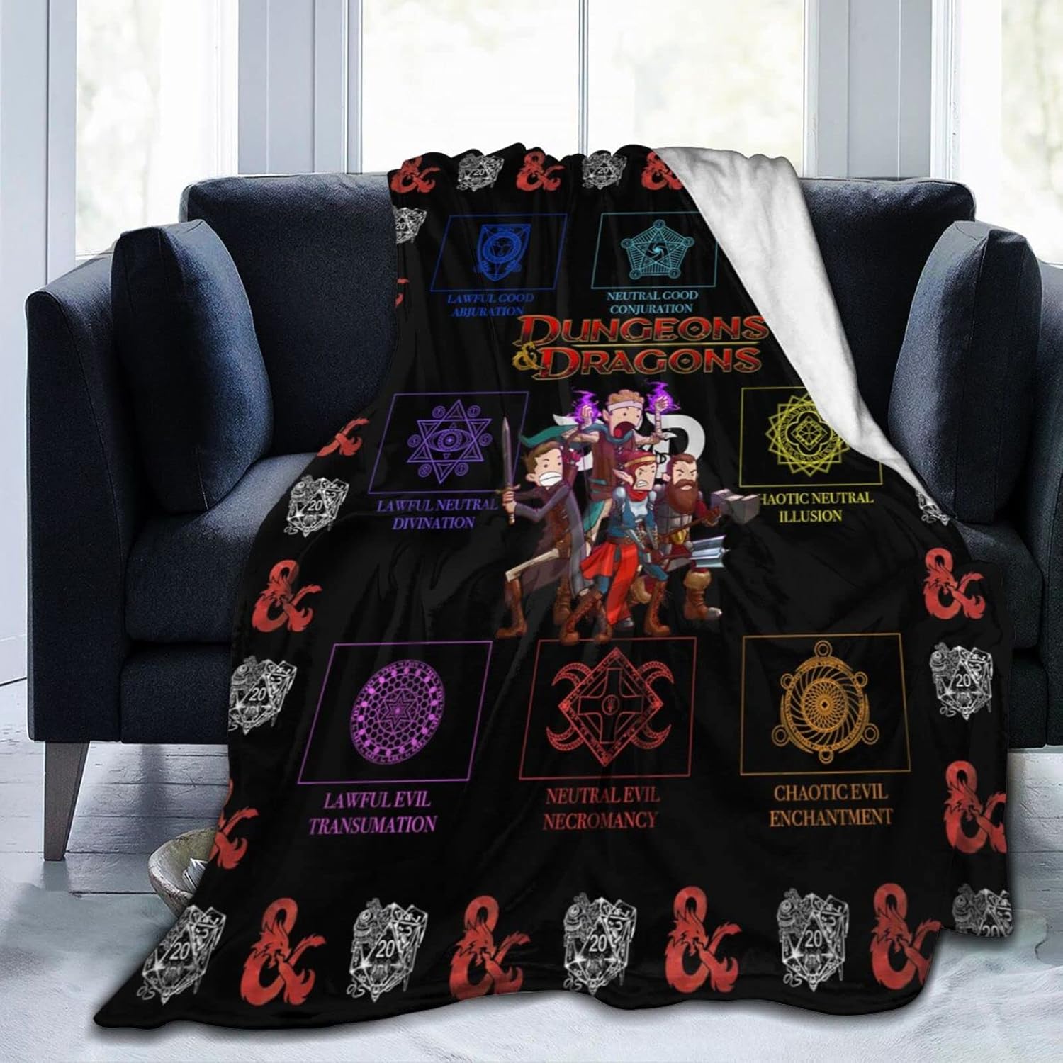 Mantas de franela ligera, suave, acogedora, perfecta para cama, sofá, sofá
