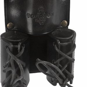 TOURBON Organizador de herramientas de cuero, soporte para llave de martillo TOURBON Organizador de herramientas de cuero, soporte para llave de martillo