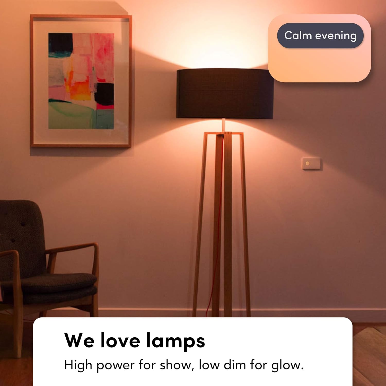 LIFX color, A19 1100 lúmenes, bombilla LED inteligente Wi-Fi, miles de millones de colores y blancos, no requiere puente, funciona con Alexa, Hey
