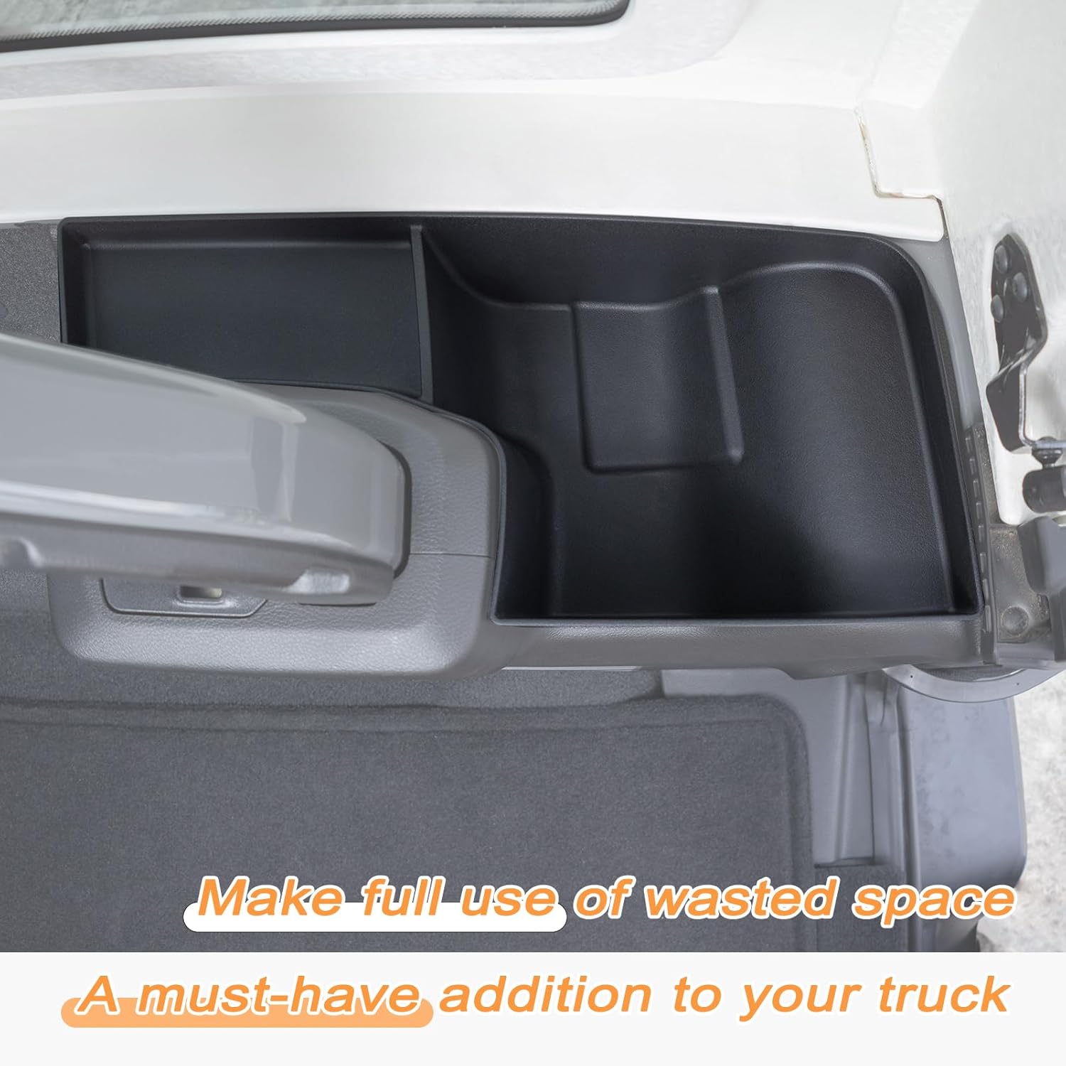 Bandeja organizadora de maletero trasero compatible con Jeep Wrangler JL JLU 2018-2022 2023, accesorios de 4 puertas, caja de almacenamiento