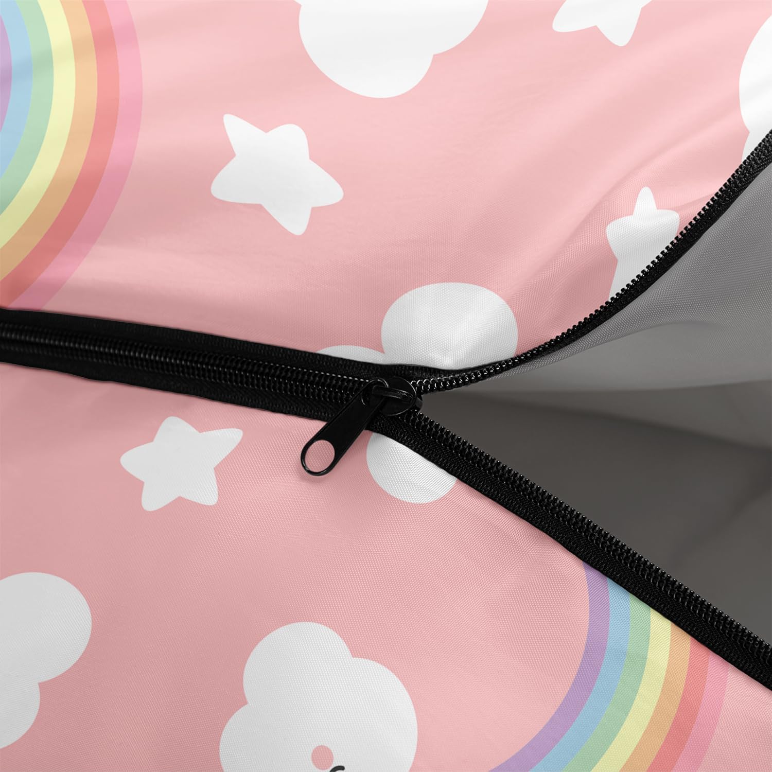 AILONEN Saco de dormir con bolsa de transporte compacta, para adultos, niñas, niños, pijamadas, viajes, al aire libre, impermeable y ligero, saco de