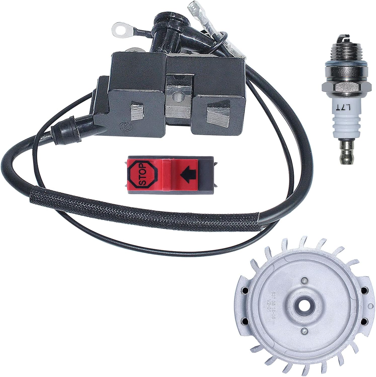 Para Husqvarna 365 372 372XP 371 362 Para piezas de motosierra, kit de volante, 537051605, 537 16 22-04, 544 04 71-01.