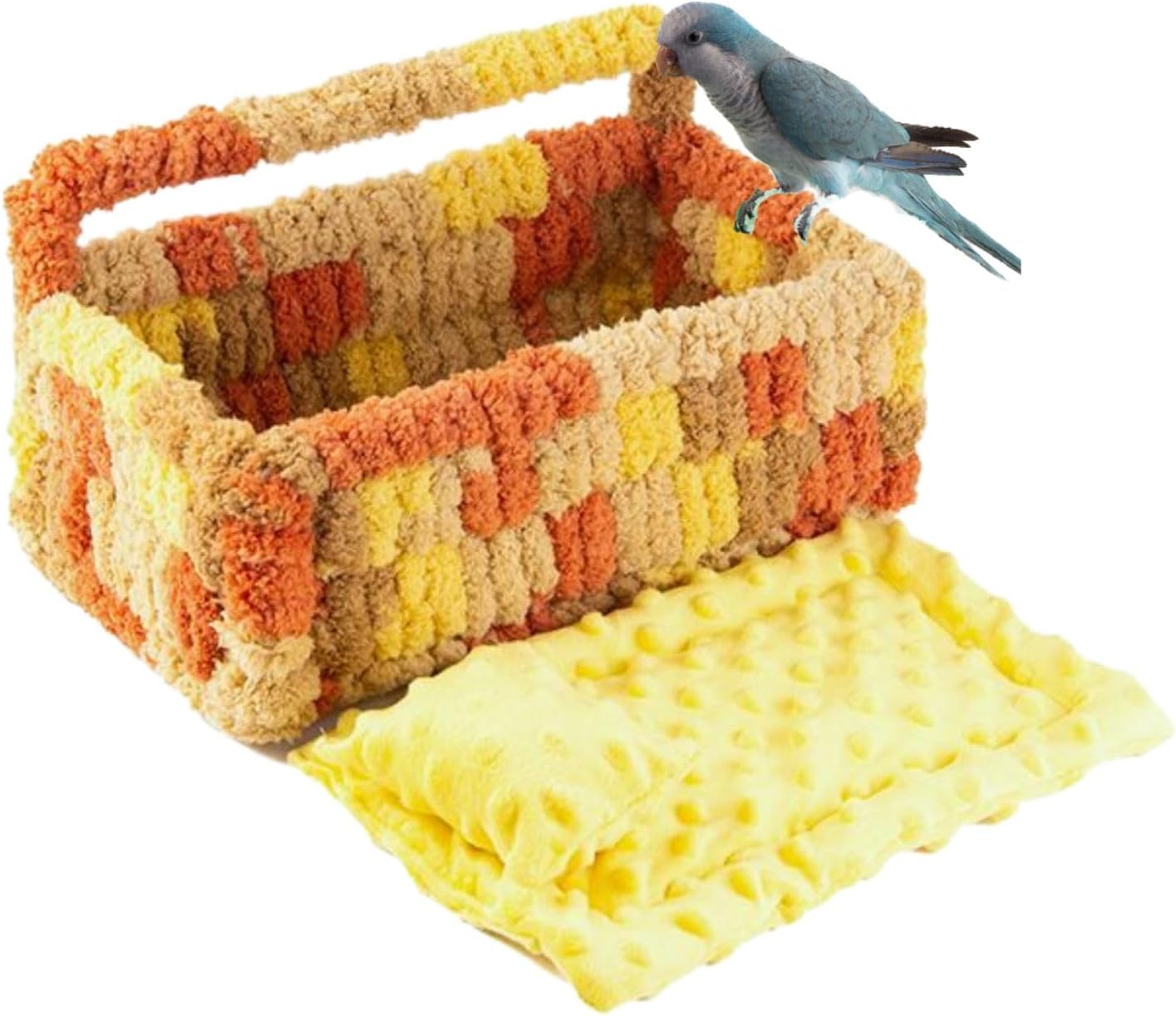 Barn Eleven Cálido pájaro nido casa cama hamaca juguete para mascota loro perico cacatúa cacatúa cacatúa gris africano eclecto Tienda Lovebird