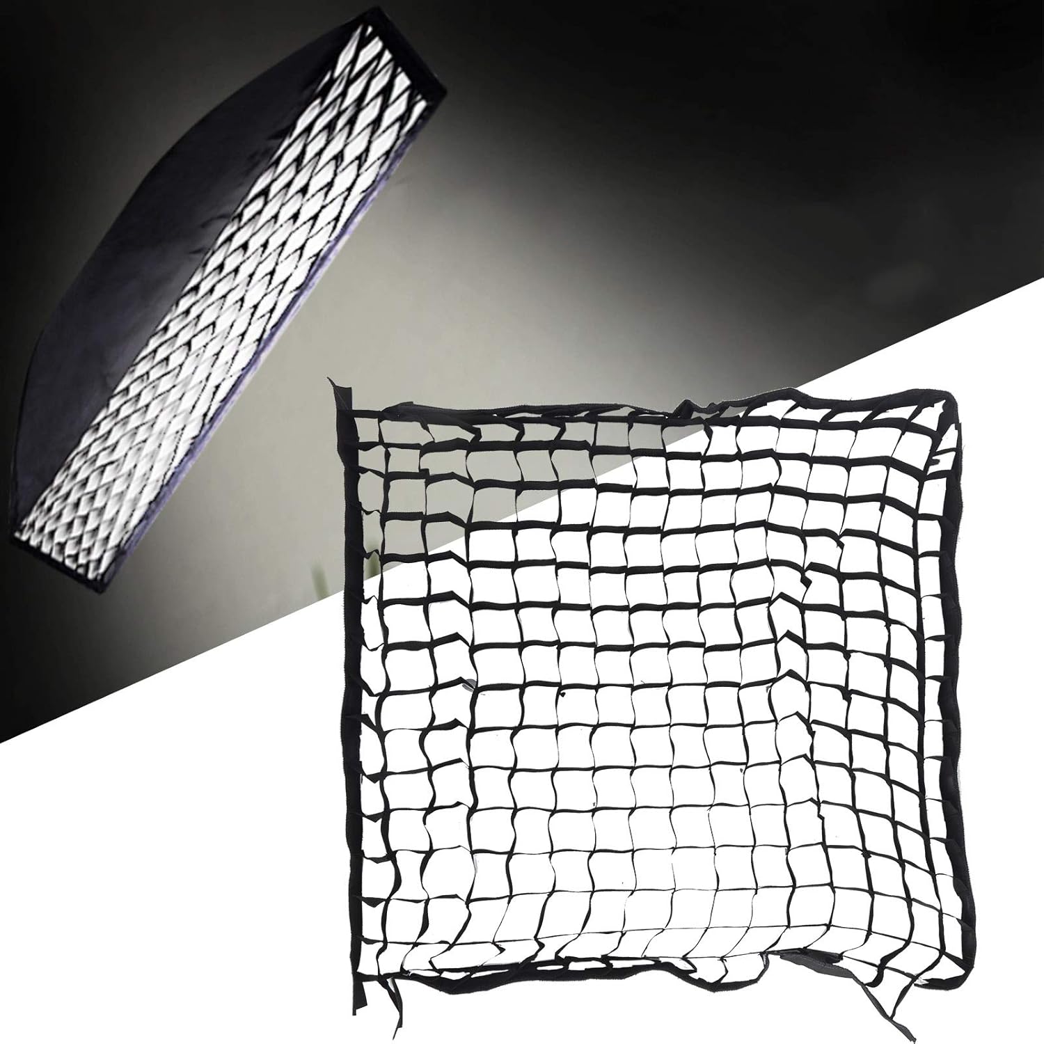 31.5 x 31.5 in  32 x 32 pulgadas Softbox Rejilla celular de malla de nailon Eggcrate Cuadrícula suave cuadrada para iluminación flash Softbox para