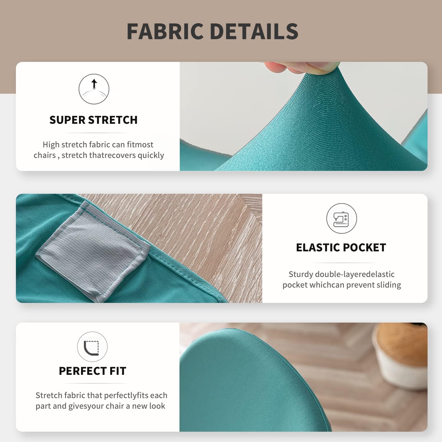 Mingyit Fundas plegables de elastano elástico para sillas  Protector universal para silla ajustable para bodas, fiestas, banquetes, vacaciones,