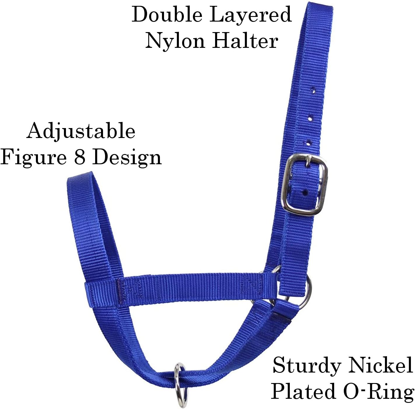 Derby Originals Cabestros ajustables de nylon para ganado