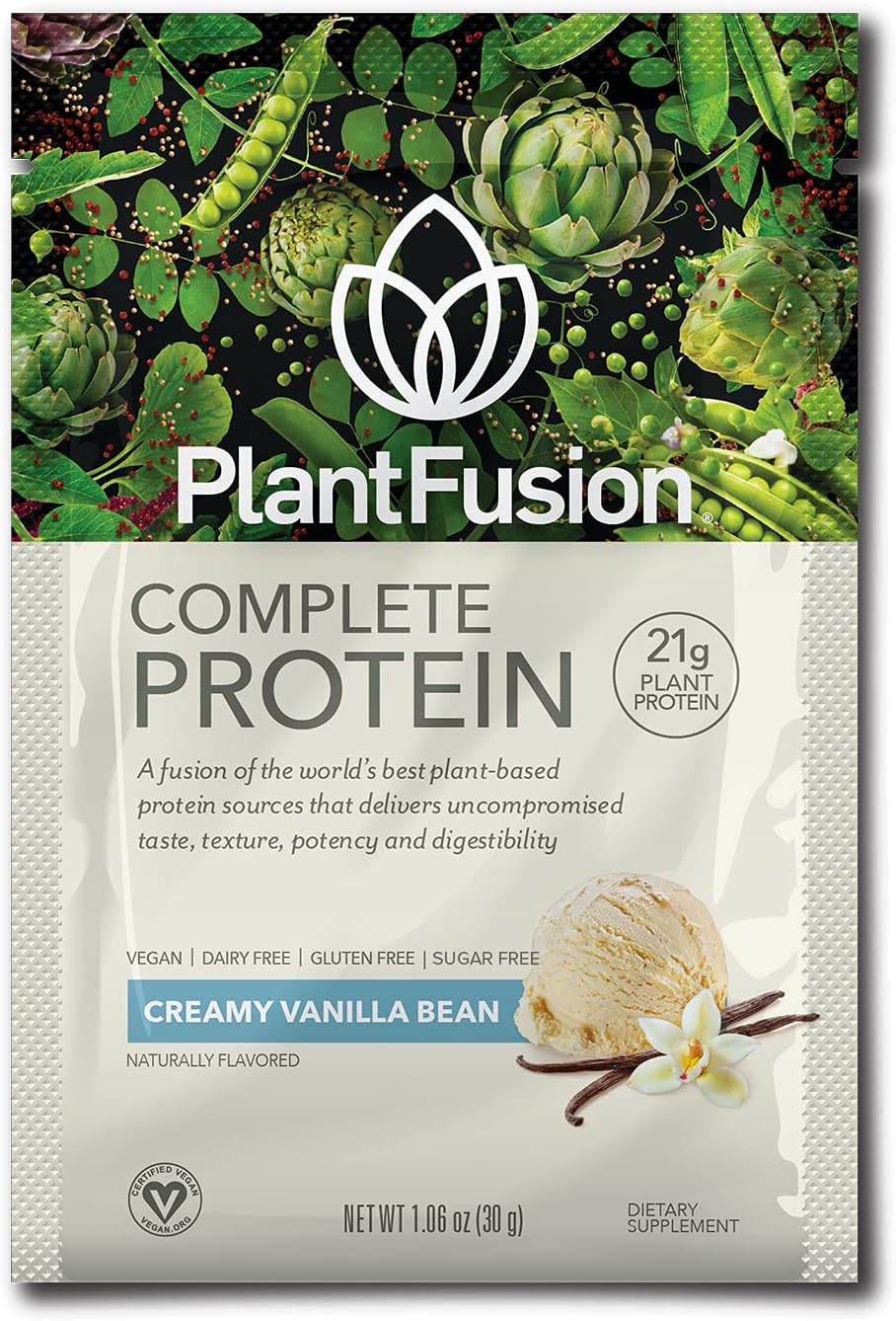plantfusion vainilla paquetesEstuche de 1230gramos