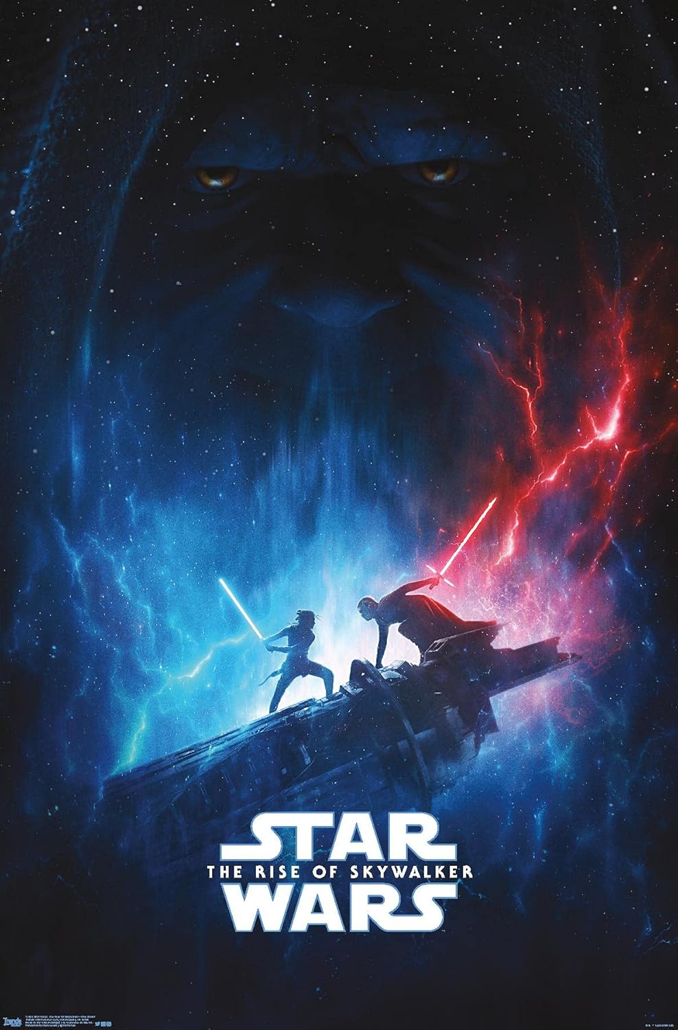 Trends International Star Wars The Rise Of Skywalker – Póster de pared de una hoja, 22.375 x 34 pulgadas, versión sin marco