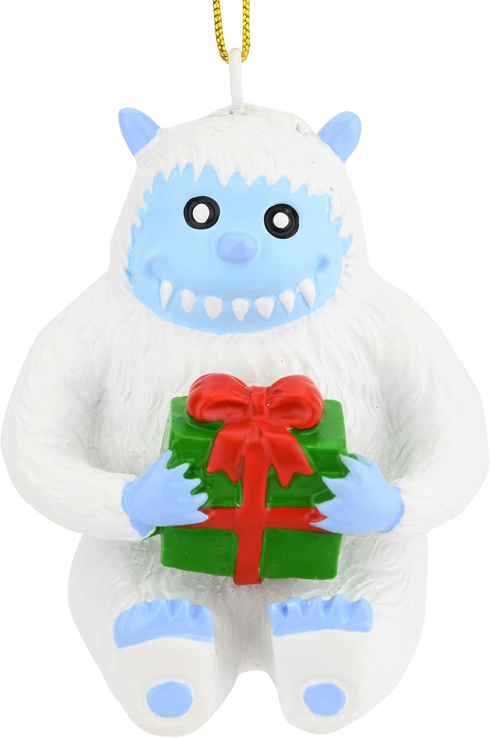 Tree Buddees Lindos adornos navideños de Yeti de muñeco de nieve abominable