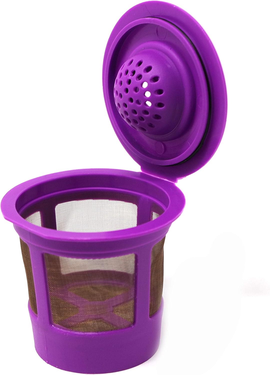 4 nuevos filtros reutilizables individuales K-Cups para cafeteras Keurig 2.0 y 1.0  Repuesto de copa K de repuesto chapado en oro premium universal