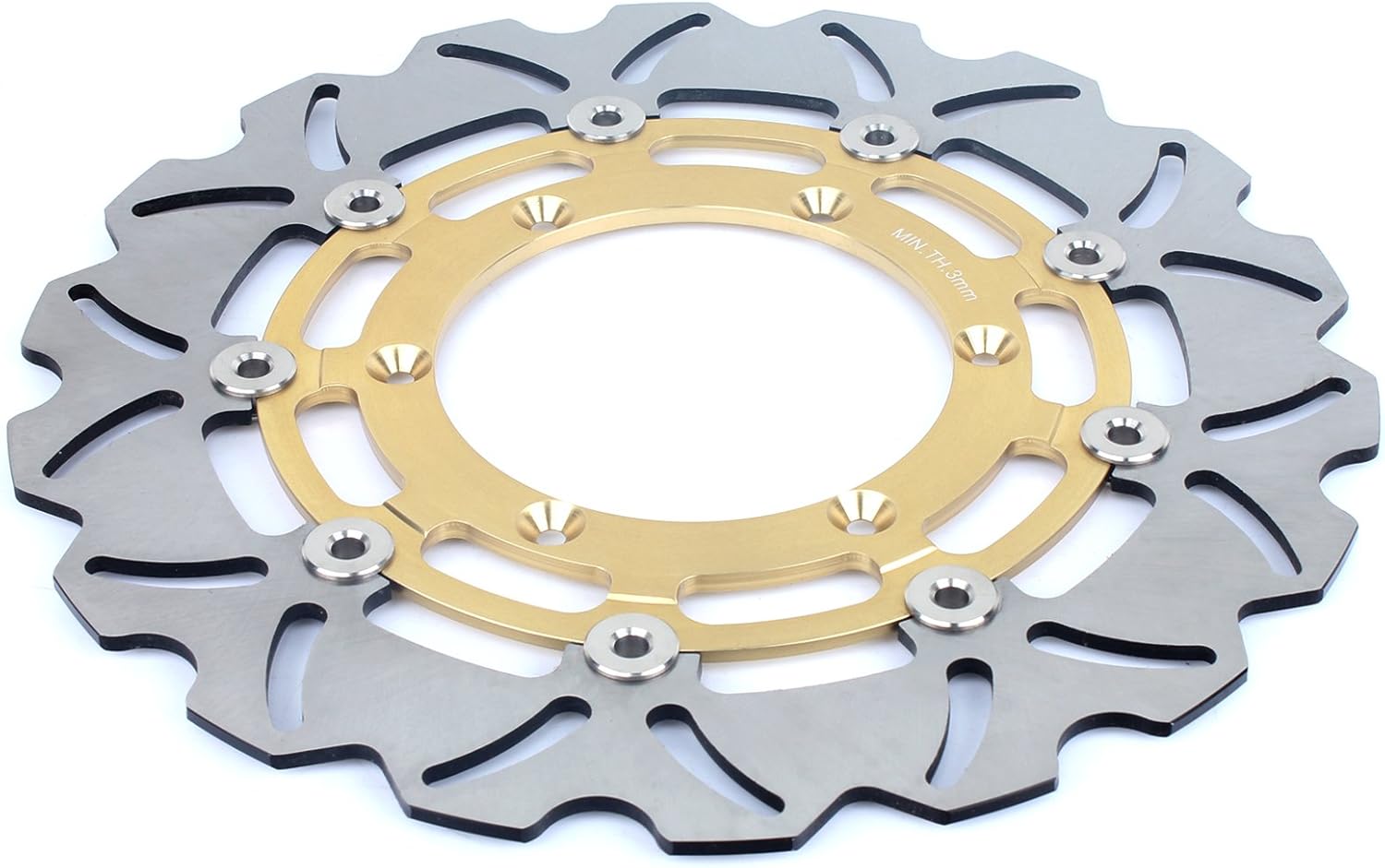 TARAZON Rotores de disco de freno delantero y trasero para Suzuki DRZ400SM 2005-2021 DRZ400 SM DRZ 400 SM