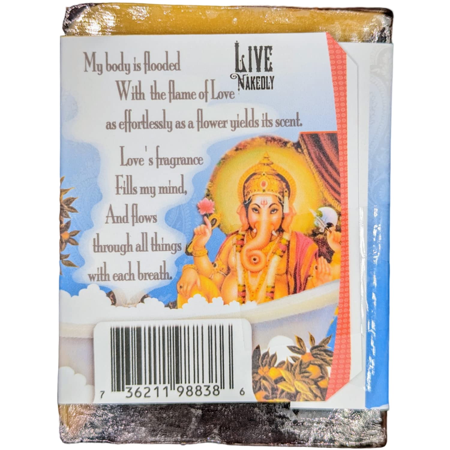Pachulí Sutra BAR JABÓN Mantequilla de cacao Naranja Pachulí Tumérico por Filthy Farmgirl