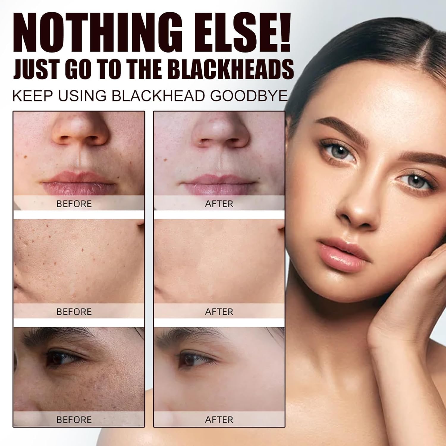 danlein Máscara de té negro, máscara de té negro, máscara facial de desollado de té negro, crema exfoliante reafirmante antienvejecimiento, limpieza