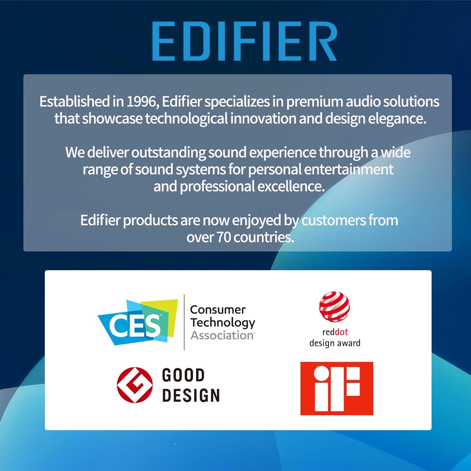 Edifier Audífonos Bluetooth, amplificadores auditivos OTC, control de aplicación para iOS Android, reducción de ruido y cambio de modo, pérdida
