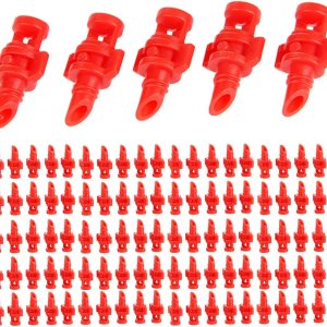 100 piezas de micropulverizador de 360 grados de refracción automatizando goteros, mejora tu riego hidropónico de jardín con nuestra boquilla de 100 piezas de micropulverizador de 360 grados de refracción automatizando goteros, mejora tu riego hidropónico de jardín con nuestra boquilla de