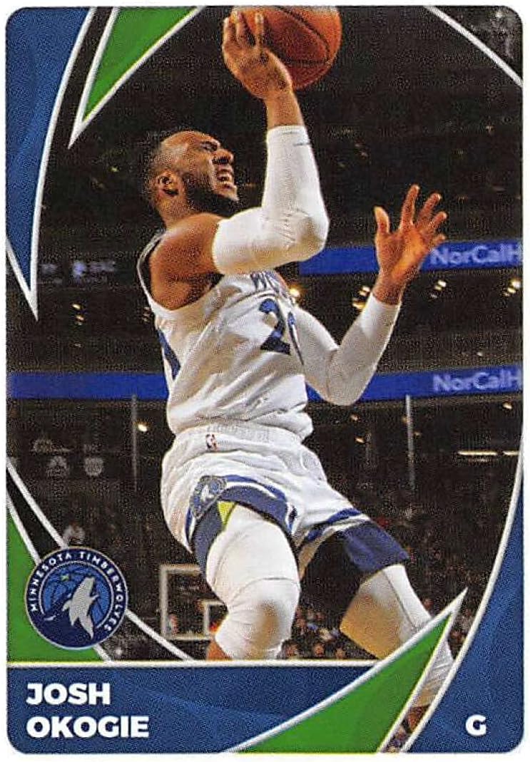 2020-21 Panini Stickers #397 Josh Okogie Official NBA Basketball Album Sticker Measuring 2.75 inch tall X 2 inches wide in Raw (NM or Better