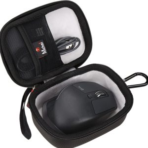Mchoi Funda rígida portátil para mouse inalámbrico Logitech MX Master 3 Master 3S MX Master 2S, solo funda Mchoi Funda rígida portátil para mouse inalámbrico Logitech MX Master 3 Master 3S MX Master 2S, solo funda