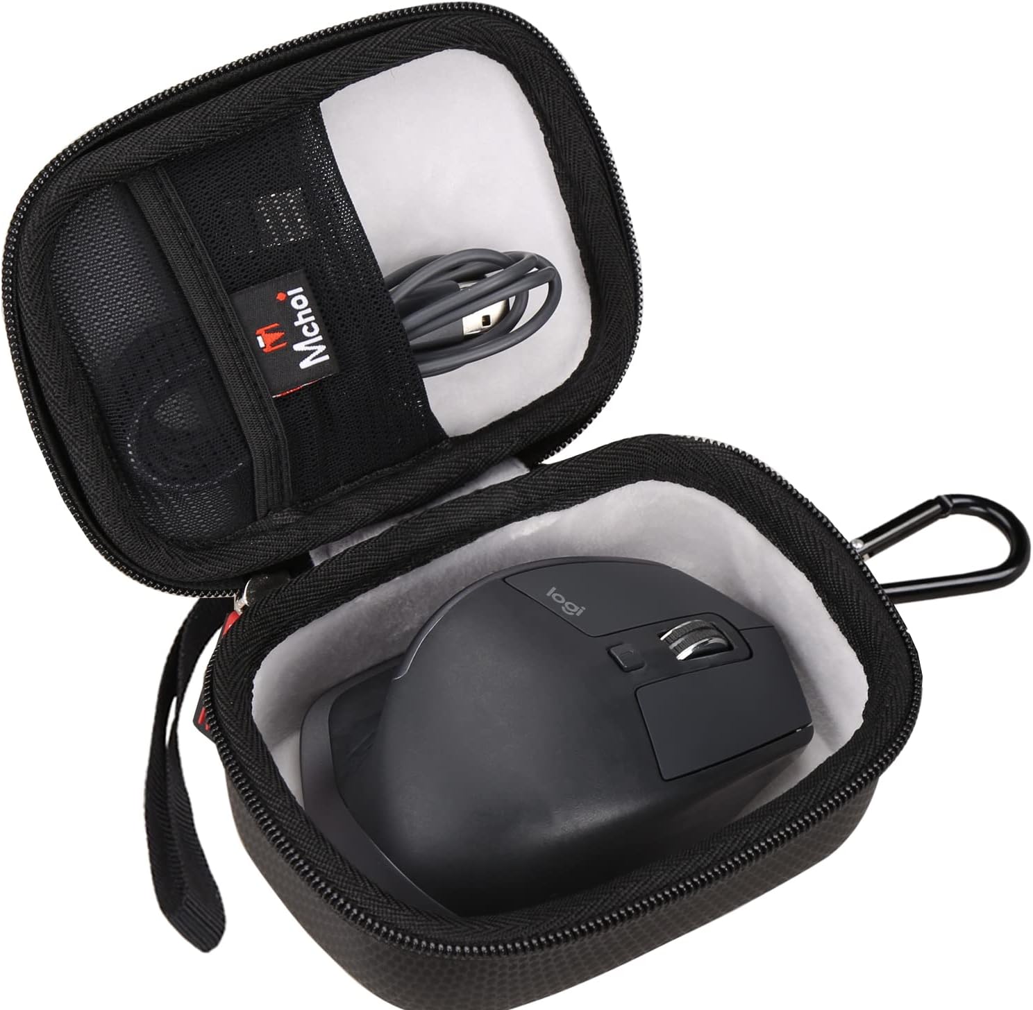 Mchoi Funda rígida portátil para mouse inalámbrico Logitech MX Master 3  Master 3S  MX Master 2S, solo funda