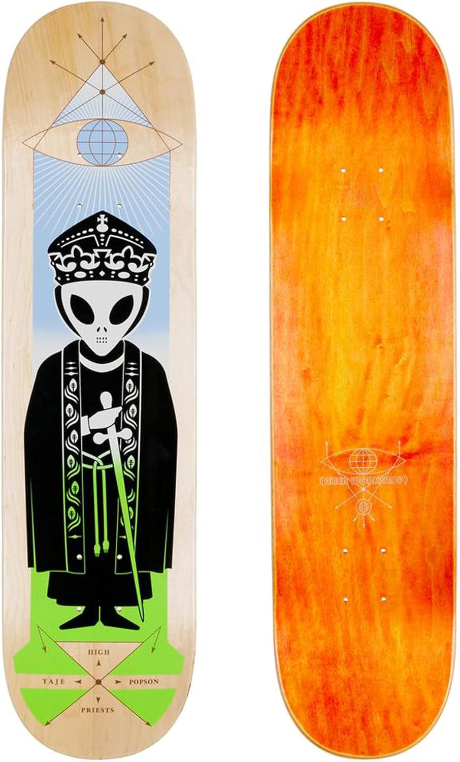 Alien Workshop Tabla de skate High Priest Yaje