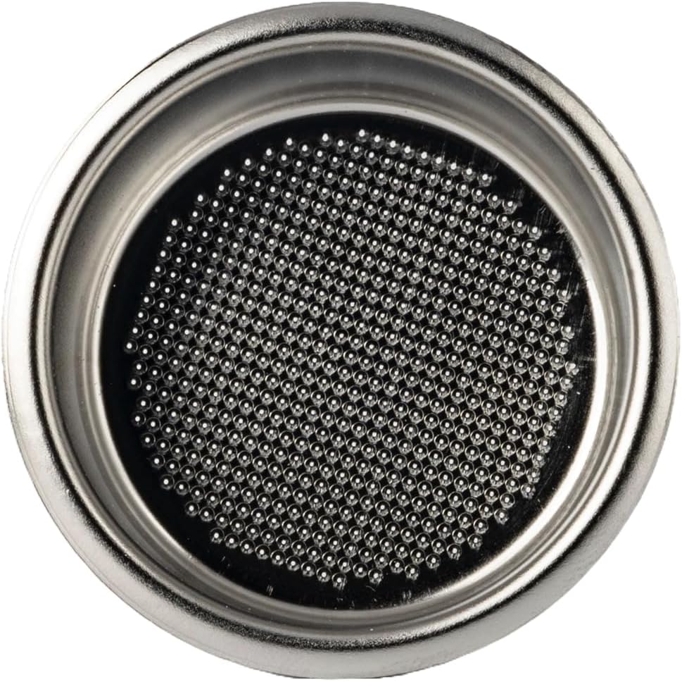HUGH, by IMS – Cesta de filtro de precisión de 2.008 in, serie de competencia, cesta de filtro de café de acero inoxidable, 0.63 oz