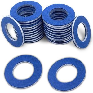 Paquete de 12 juntas de tapón de drenaje de aceite, 90430-12031 de repuesto para Lexus Toyota Scion CT200h ES350 Prius Tundra Sienna Tacoma 4Runner Paquete de 12 juntas de tapón de drenaje de aceite, 90430-12031 de repuesto para Lexus Toyota Scion CT200h ES350 Prius Tundra Sienna Tacoma 4Runner