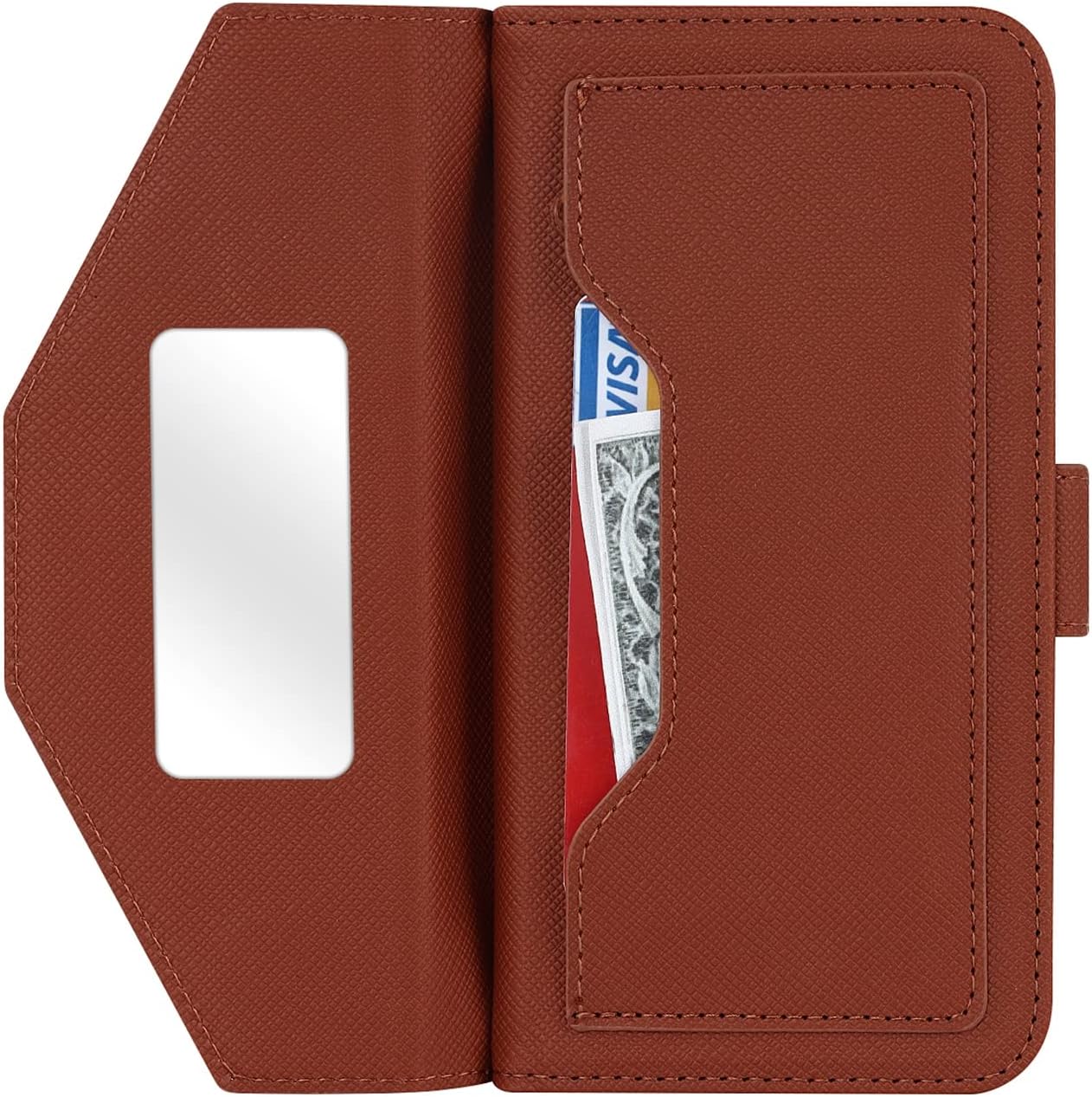 Jaorty Funda tipo cartera cruzada para iPhone 15 Pro Max con correa de cordón ajustable, soporte para tarjetas de crédito de 6.7 pulgadas, bolso de