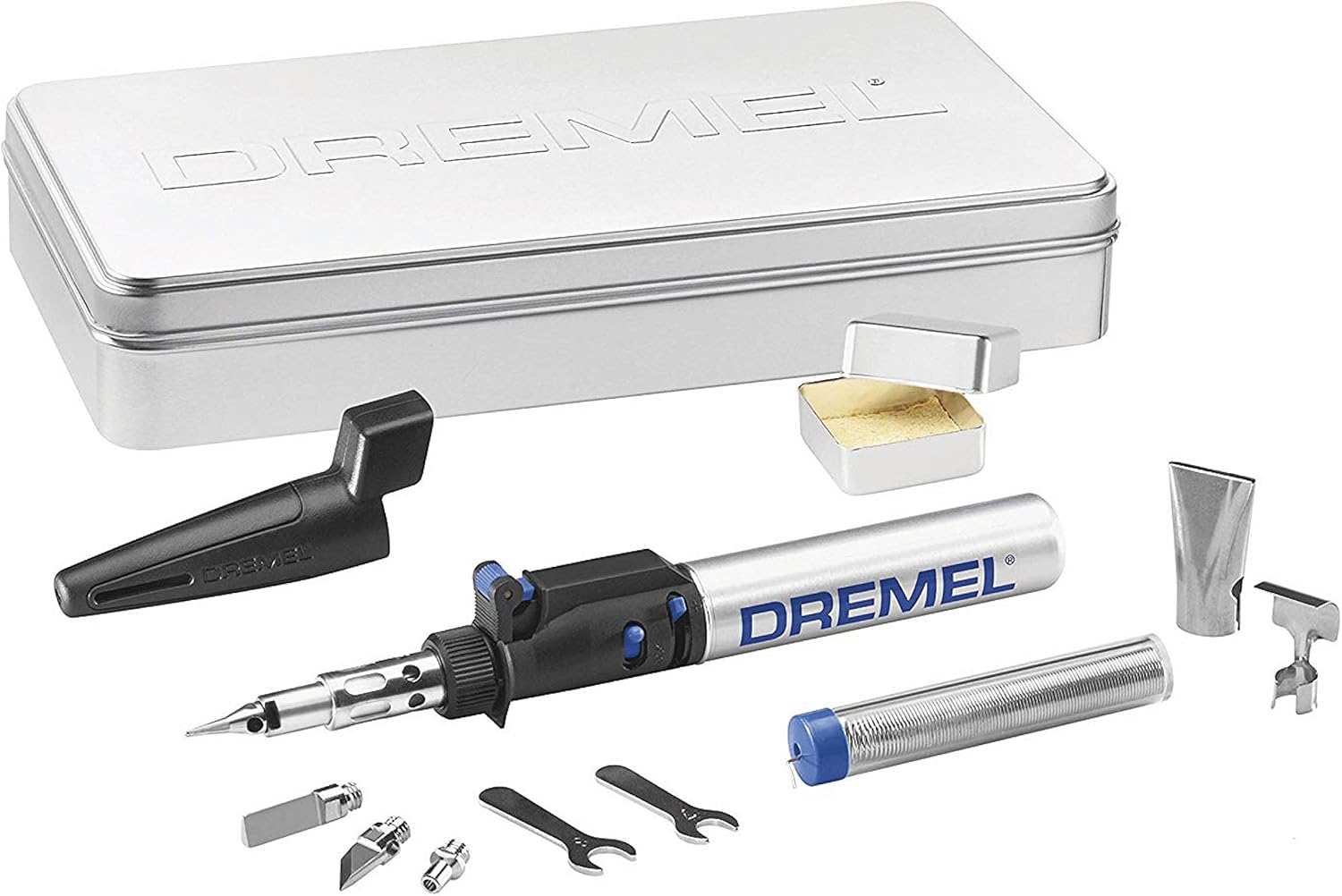 Soplete de precisión para soldaduras con butano Dremel