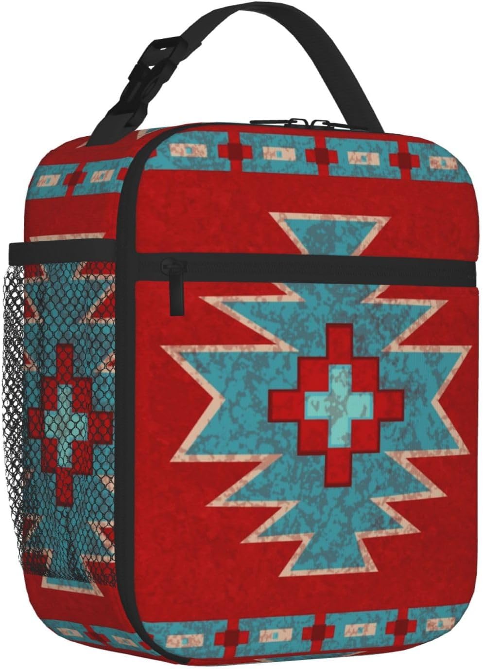 Bolsas de almuerzo aisladas de moda Bolsa de almuerzo de moda Bolsa de asas a prueba de fugas de amplia apertura para compras, Oficina Totebag