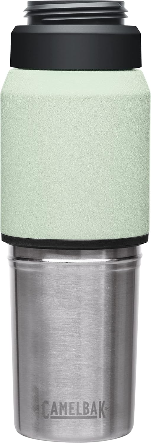 CamelBak Botella de agua y taza de viaje MultiBev – Acero inoxidable aislado