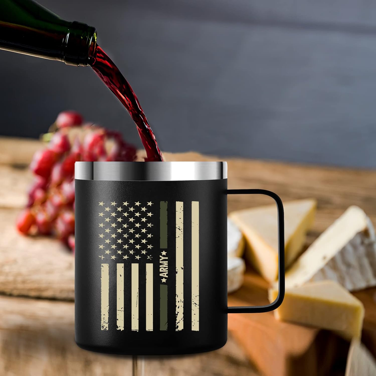 Taza de regalo para veteranos para hombres, regalos para veteranos del ejército para hombres, ideas de regalo para el día del padre, soldados de