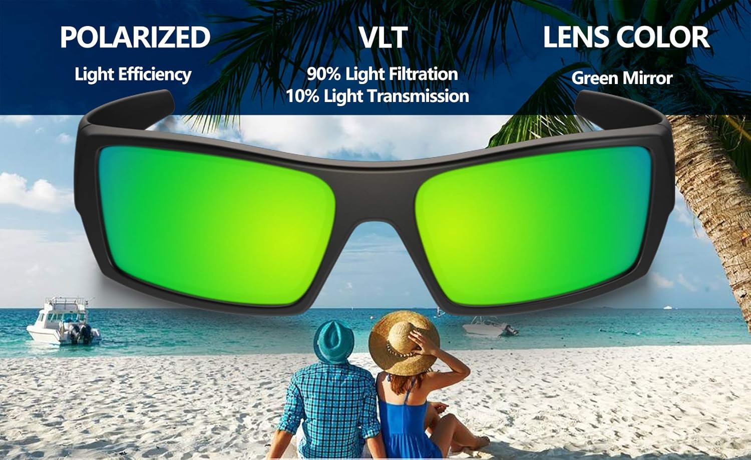 Littlebird4 Lentes de repuesto polarizadas de 0.059 in para gafas de sol Oakley Radar EV Path OO9208 – Múltiples opciones