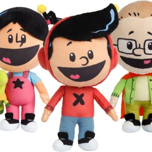 Mighty Mojo Xavier Riddle and The Secret Museum – Paquete de peluches Xavier Riddle – Muñecas de peluche súper suaves – PBS Show – Regalo para niños Mighty Mojo Xavier Riddle and The Secret Museum – Paquete de peluches Xavier Riddle – Muñecas de peluche súper suaves – PBS Show – Regalo para niños