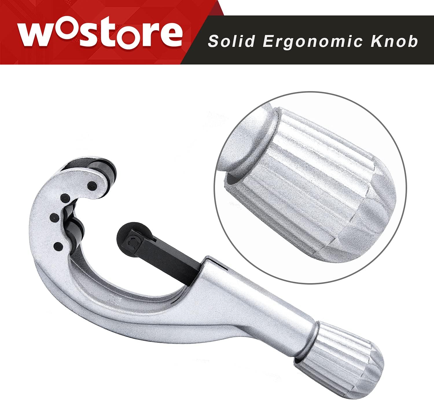 Cortador de tubos Tubo de aluminio PVC de cobre de tubo de 14 a 2-58 pulgadas con cuchilla reemplazable
