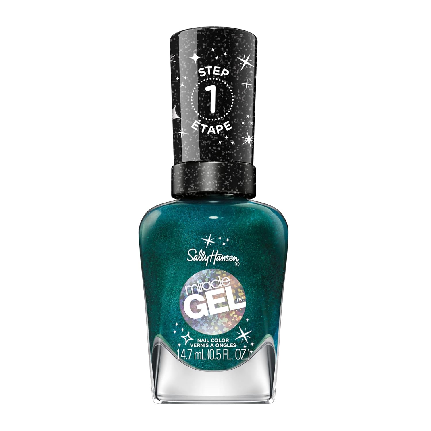 Sally Hansen Miracle Gel Merry and Bright Collection Shine Bright Like a Menorah – 0.5 fl oz