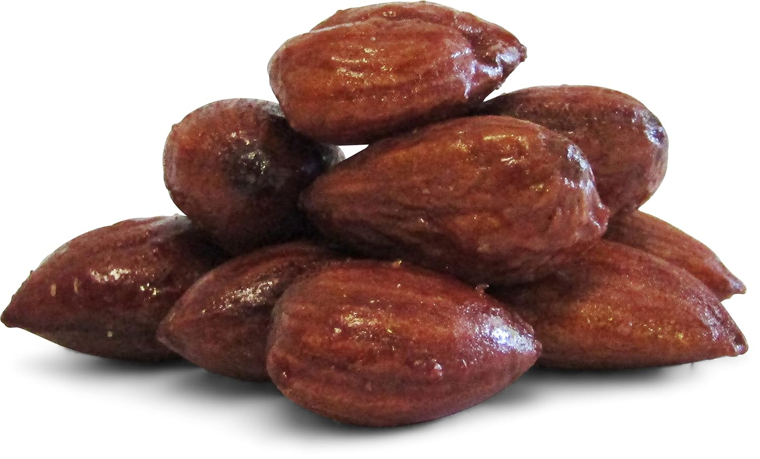 Almendras glaseadas gourmet por Its Delish, bolsa a granel de 4 libras, veganas, kosher, sin OMG, sin sabores artificiales, tostadas y ligeramente