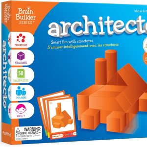 Foxmind Juegos Juego de lógica espacial y destreza Architecto, diversión inteligente con estructuras, 50 rompecabezas inteligentes para trabajar, 6 Foxmind Juegos Juego de lógica espacial y destreza Architecto, diversión inteligente con estructuras, 50 rompecabezas inteligentes para trabajar, 6