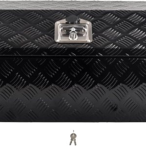 Caja de herramientas de aluminio para lengua de remolque de 30 pulgadas, caja de herramientas para camión, caja de herramientas, organizador de Caja de herramientas de aluminio para lengua de remolque de 30 pulgadas, caja de herramientas para camión, caja de herramientas, organizador de