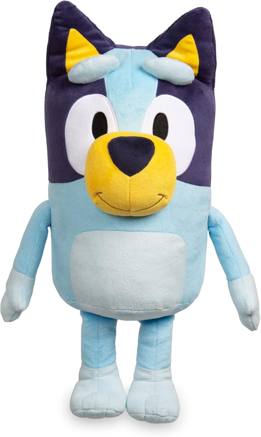 Bluey Jumbo Plush 40 cm, Blue Dog Plush, as in The Children’s Series, Soft and Soft, to Hug and accompany Your Children, Famous (BLY05000)